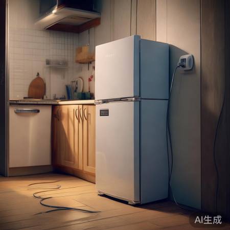 冰箱位置特殊，插座线不够用