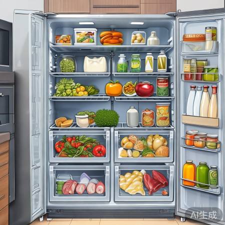 冰箱食物科学存放图解