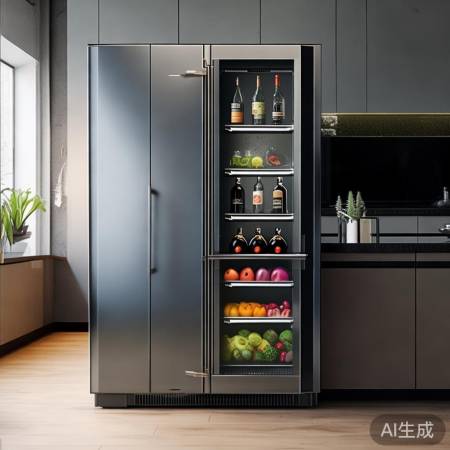 高端节能冰箱柜，舒适安静家居