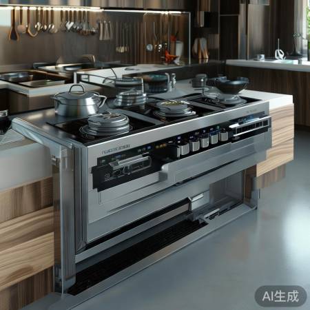 集成灶:厨房多功能战士