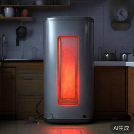 电热水器空烧危险，及时关闭！