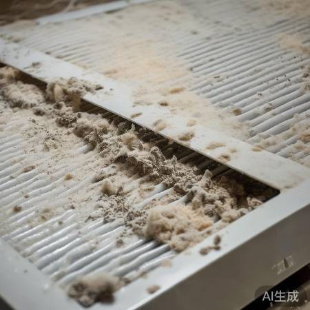 空调滤网堵塞影响制冷