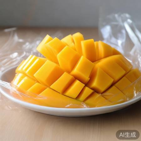 切芒果用膜防氧化