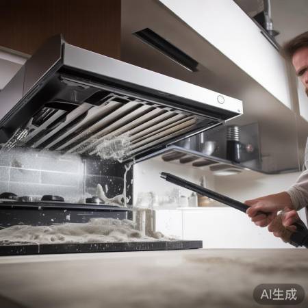 定期清洁集成灶风机