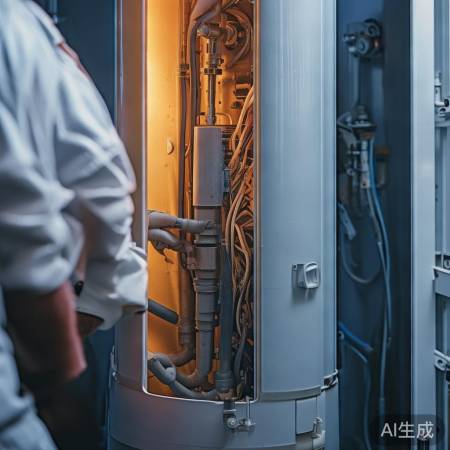 热水器流水不停，检查内部堵塞