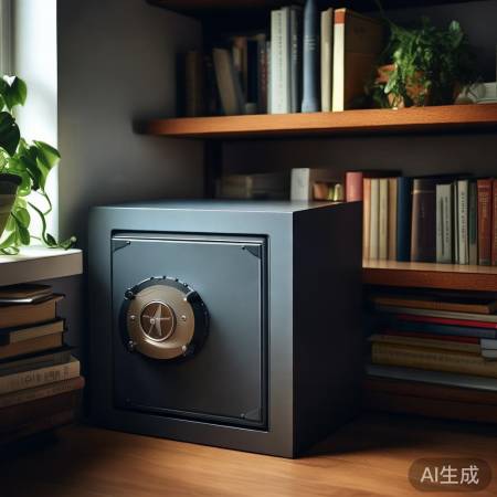 保险柜藏匿不深，细心观察可寻线