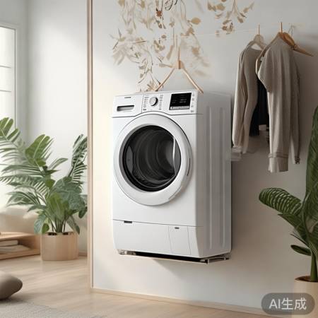壁挂式洗衣机,简约生活新选择