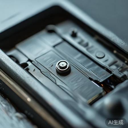 电池盒螺丝位，易更换电池