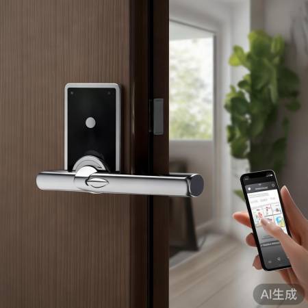 新款指纹锁,手机APP管理指纹