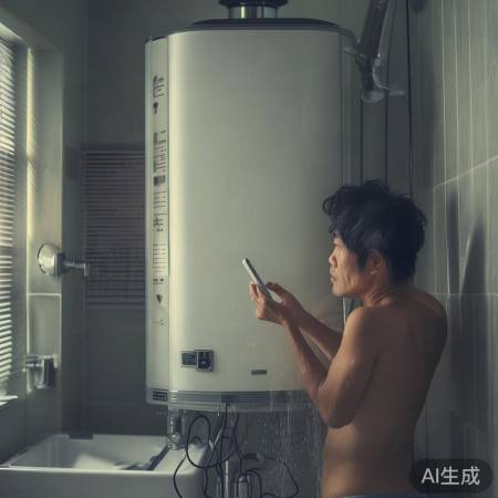 电热水器安全提示:洗澡勿用手机
