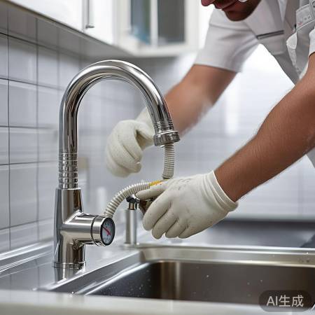 安装水管前先关阀门