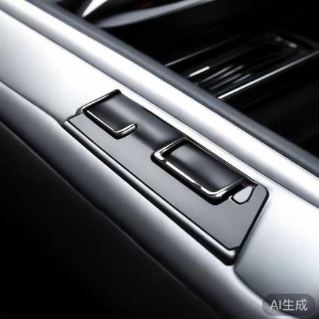 找到车尾锁图标点击