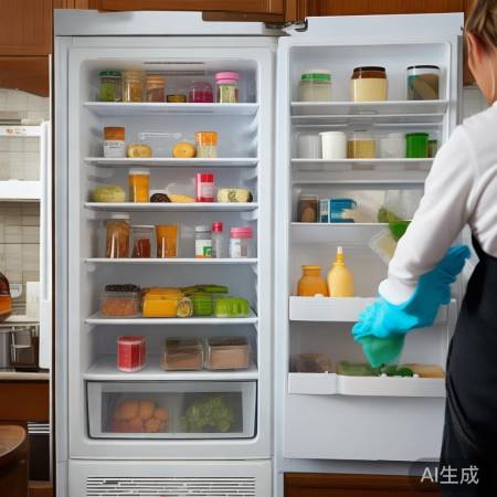 定期清理冰箱，防交叉污染