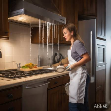 红日油烟机服务热线客服咨询教你#冬季排油烟机进水怎么办？维修与预防指南