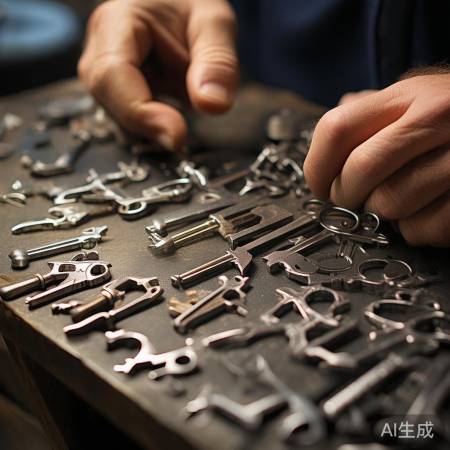 制作钥匙步骤二