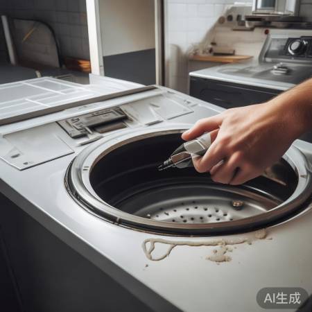 洗衣机拆洗过程